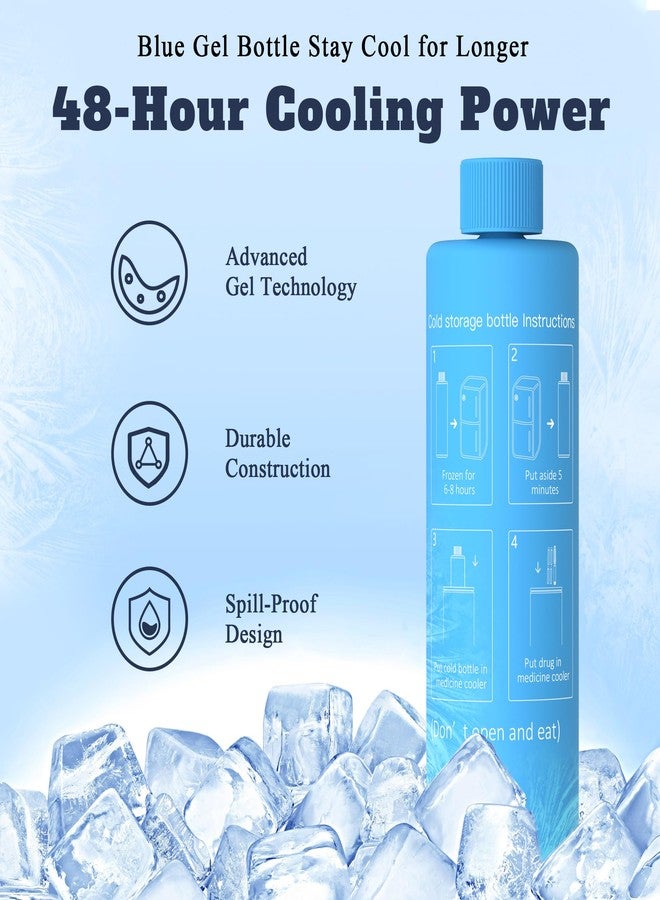 DISONCARE Odyssey Series Ice Pack Bottle Kit Replacement 60H 3Pens Medicine Insulin Cooler Travel Case - Image 2